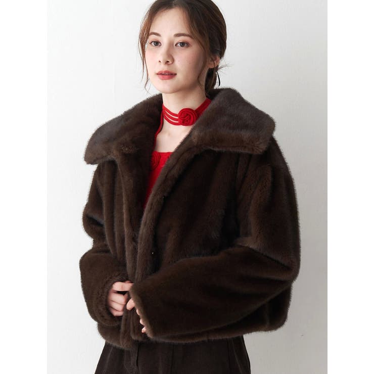 フェイクファーブルゾン | CALNAMUR | 詳細画像12 