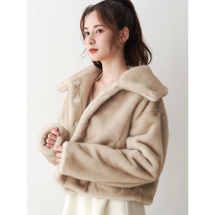 フェイクファーブルゾン | CALNAMUR | 詳細画像15 