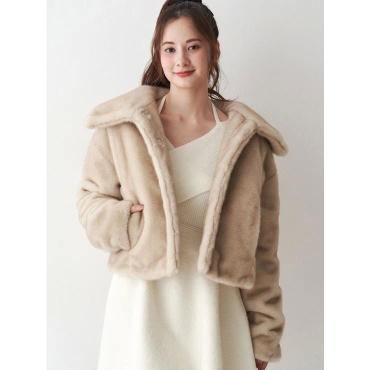 フェイクファーブルゾン | CALNAMUR | 詳細画像16 