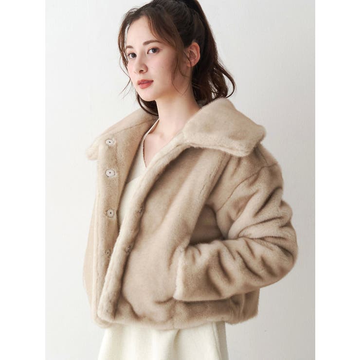 フェイクファーブルゾン | CALNAMUR | 詳細画像17 