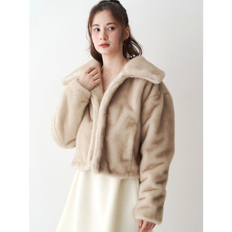 フェイクファーブルゾン | CALNAMUR | 詳細画像18 