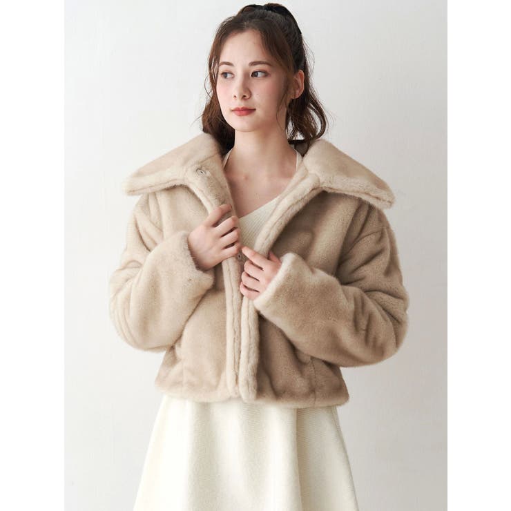 フェイクファーブルゾン | CALNAMUR | 詳細画像19 