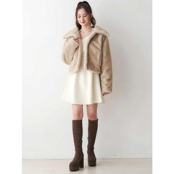 フェイクファーブルゾン | CALNAMUR | 詳細画像29 