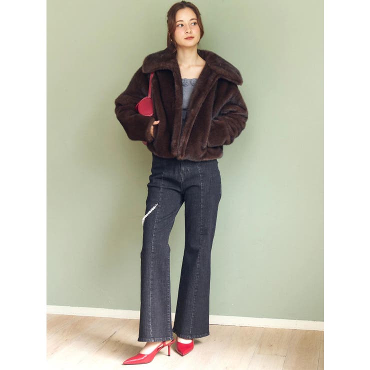 フェイクファーブルゾン | CALNAMUR | 詳細画像47 