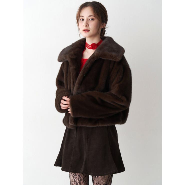 フェイクファーブルゾン | CALNAMUR | 詳細画像6 