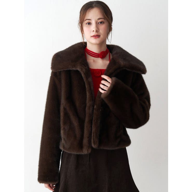 フェイクファーブルゾン | CALNAMUR | 詳細画像7 