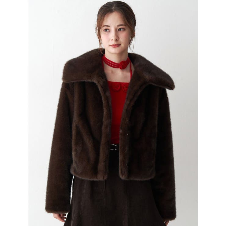 フェイクファーブルゾン | CALNAMUR | 詳細画像8 