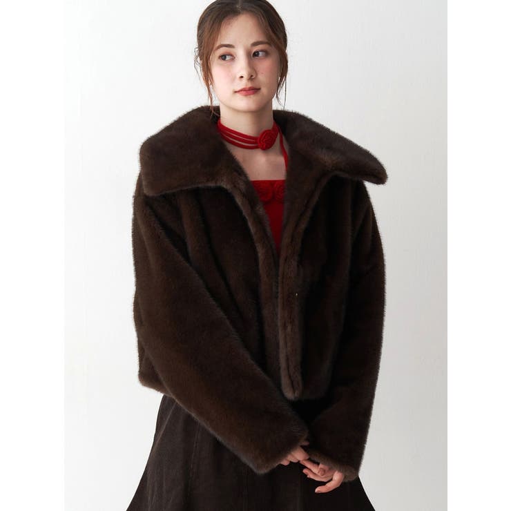 フェイクファーブルゾン | CALNAMUR | 詳細画像9 