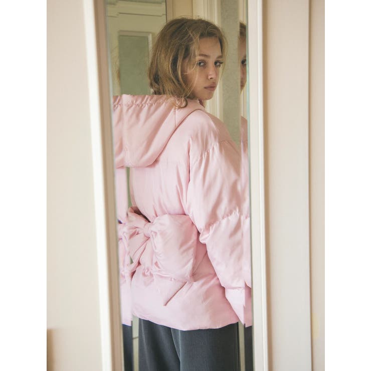 パフショートバックリボンブルゾン | CALNAMUR | 詳細画像11 