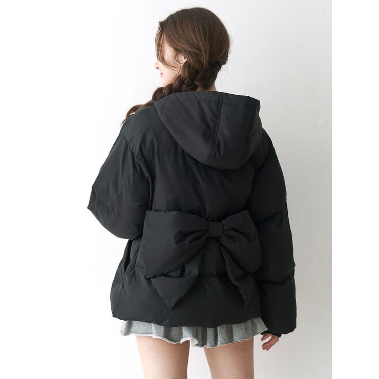 パフショートバックリボンブルゾン | CALNAMUR | 詳細画像24 