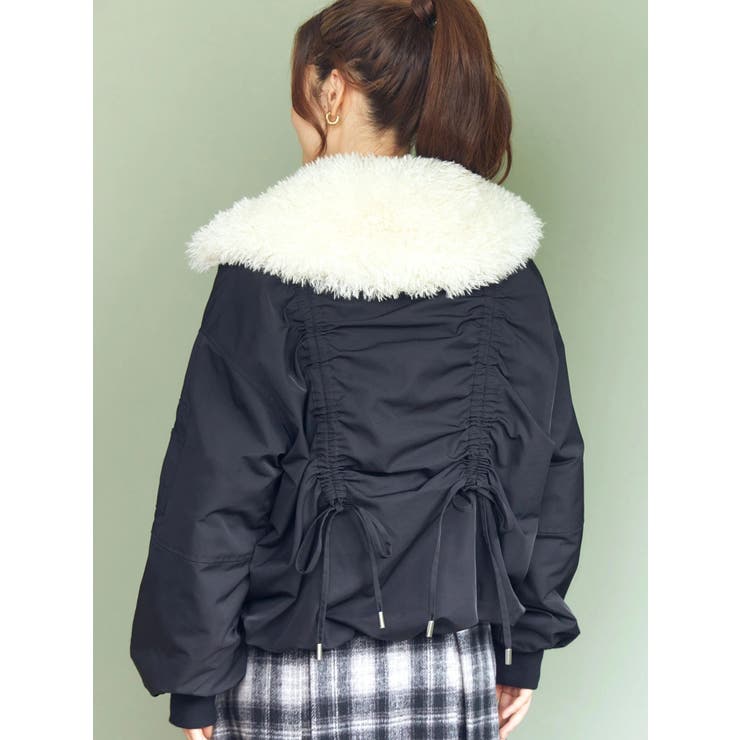 ファーカラーバルーンブルゾン | CALNAMUR | 詳細画像21