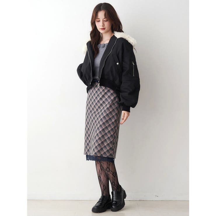 ファーカラーバルーンブルゾン | CALNAMUR | 詳細画像36