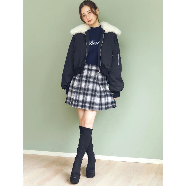 ファーカラーバルーンブルゾン | CALNAMUR | 詳細画像39