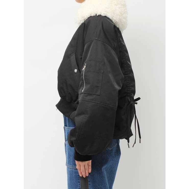 ファーカラーバルーンブルゾン | CALNAMUR | 詳細画像50