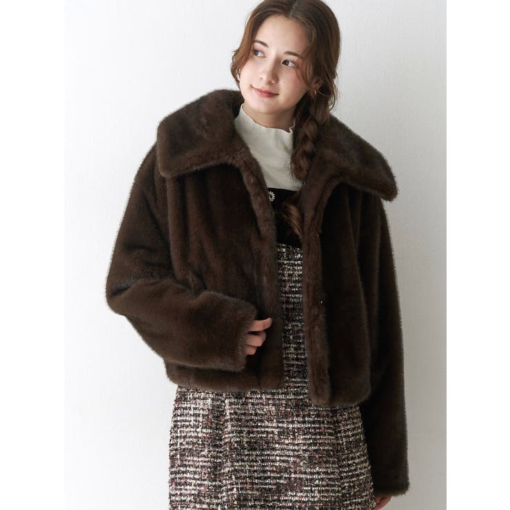 クラシックツイードロングワンピース | CALNAMUR | 詳細画像22 