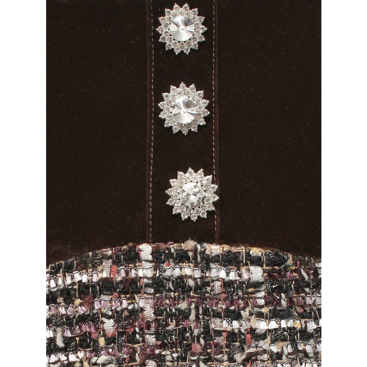 クラシックツイードロングワンピース | CALNAMUR | 詳細画像40 