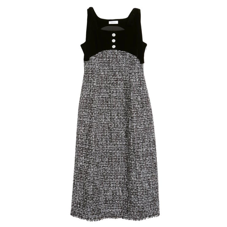 クラシックツイードロングワンピース | CALNAMUR | 詳細画像43 