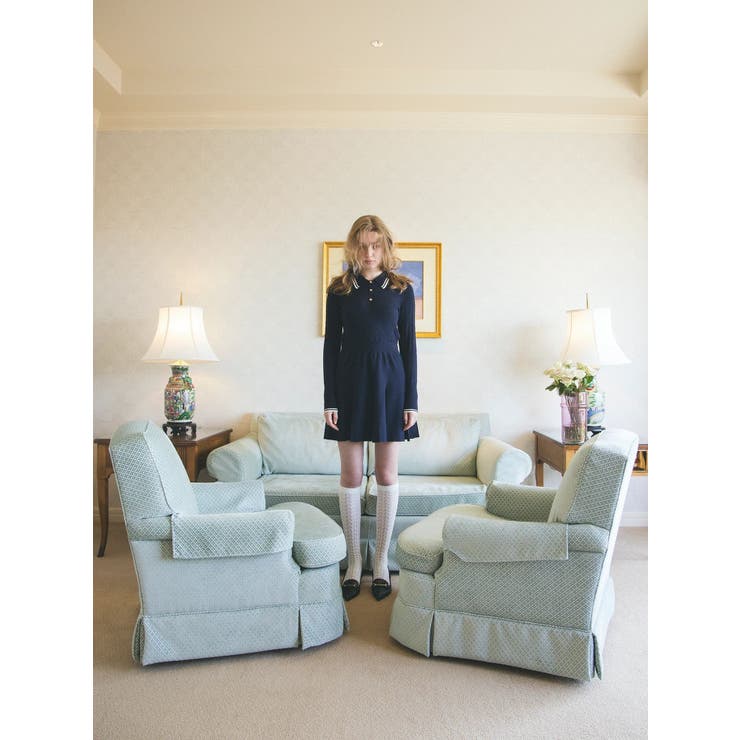 ニットプリーツワンピース | CALNAMUR | 詳細画像3 