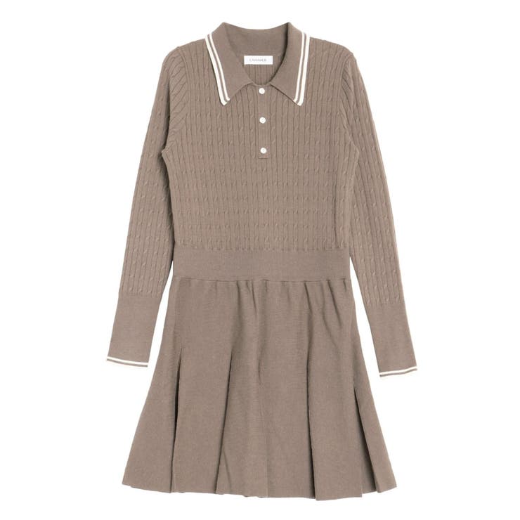 ニットプリーツワンピース | CALNAMUR | 詳細画像36 