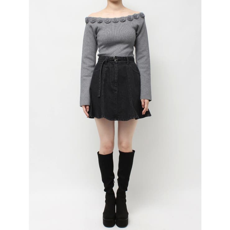 デニムミニスカート | CALNAMUR | 詳細画像30 