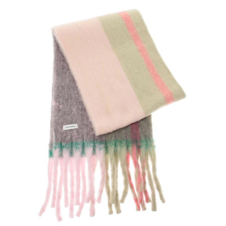 チェック柄大判マフラー | CALNAMUR | 詳細画像36 