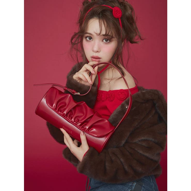 3Dローズチョーカー付きニット | CALNAMUR | 詳細画像10 