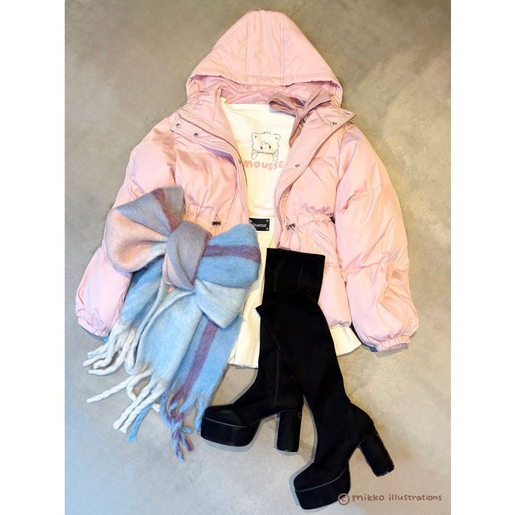 【mikkoコラボ】ワンショルダーリボンプルオーバー | CALNAMUR | 詳細画像25 