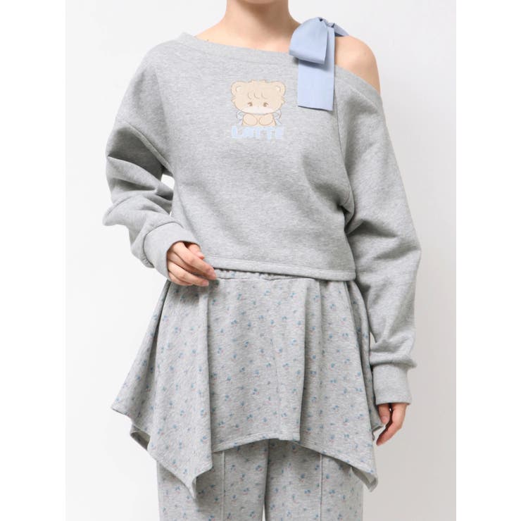 【mikkoコラボ】ワンショルダーリボンプルオーバー | CALNAMUR | 詳細画像29 