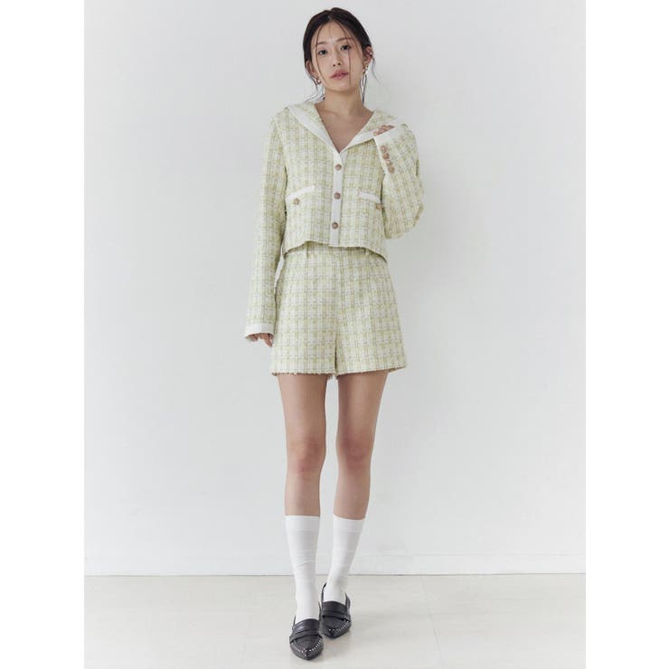 セーラーツイードジャケット | CALNAMUR | 詳細画像30 