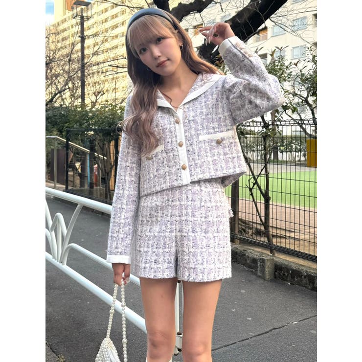 セーラーツイードジャケット | CALNAMUR | 詳細画像38 