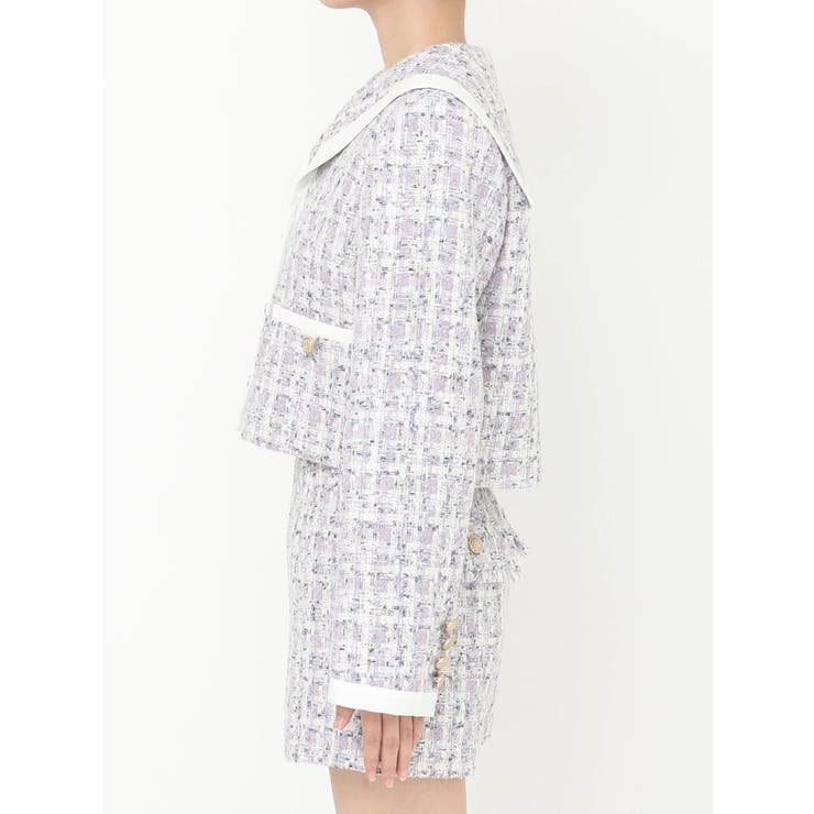 セーラーツイードジャケット | CALNAMUR | 詳細画像42 