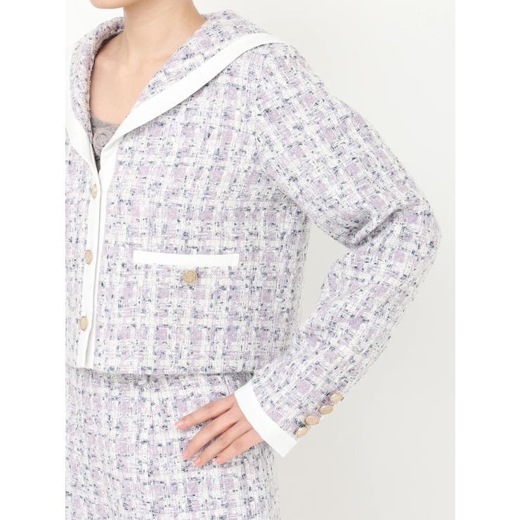 セーラーツイードジャケット | CALNAMUR | 詳細画像45 