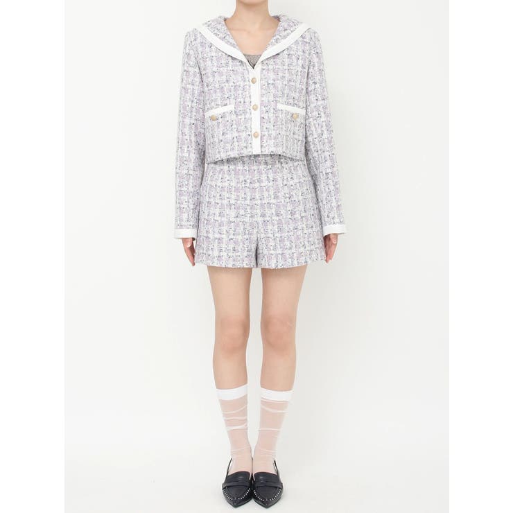 セーラーツイードジャケット | CALNAMUR | 詳細画像50 