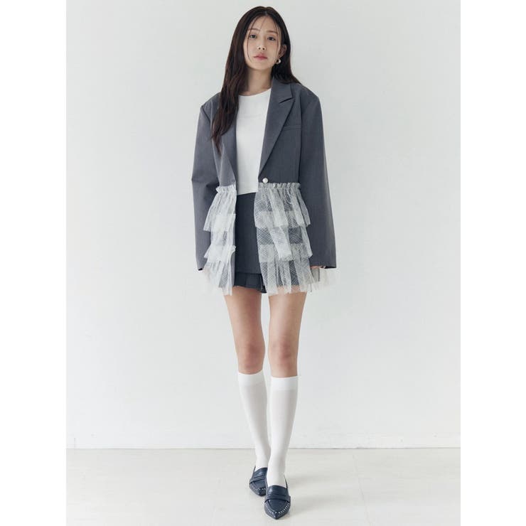 チュールティアードジャケット | CALNAMUR | 詳細画像18 