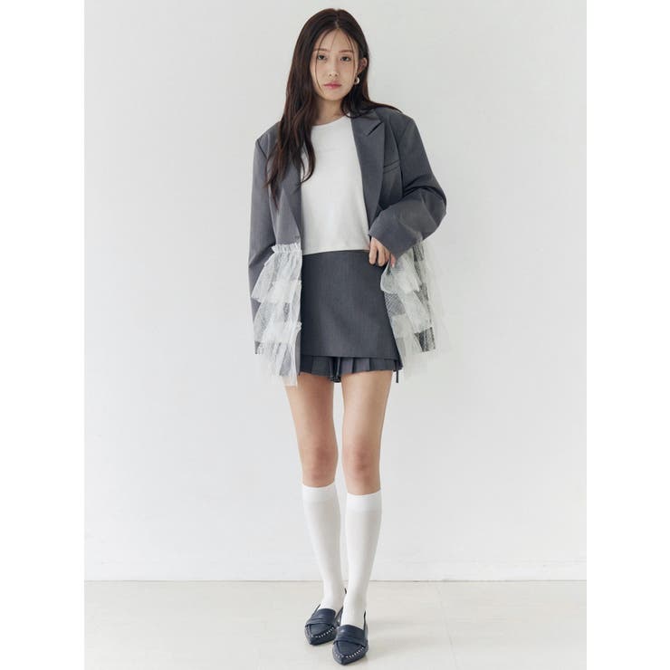 チュールティアードジャケット | CALNAMUR | 詳細画像19 