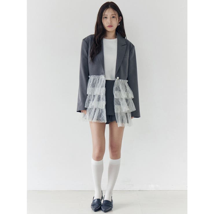 チュールティアードジャケット | CALNAMUR | 詳細画像20 