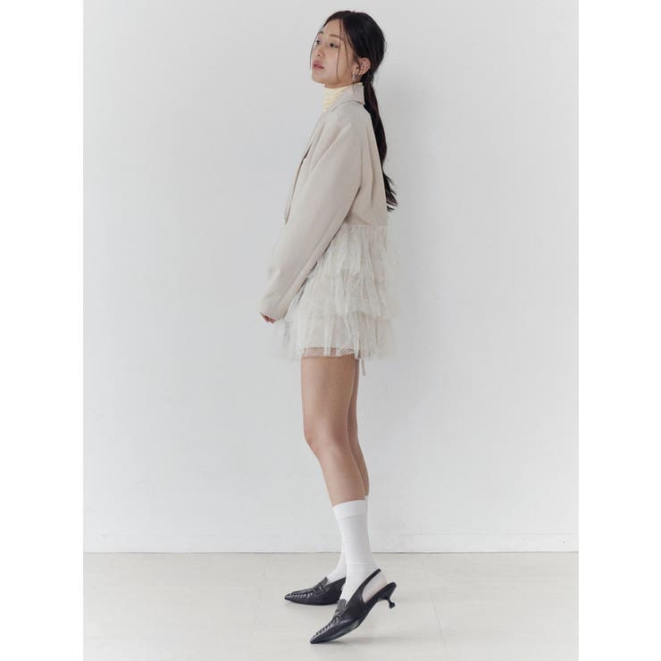 チュールティアードジャケット | CALNAMUR | 詳細画像26 