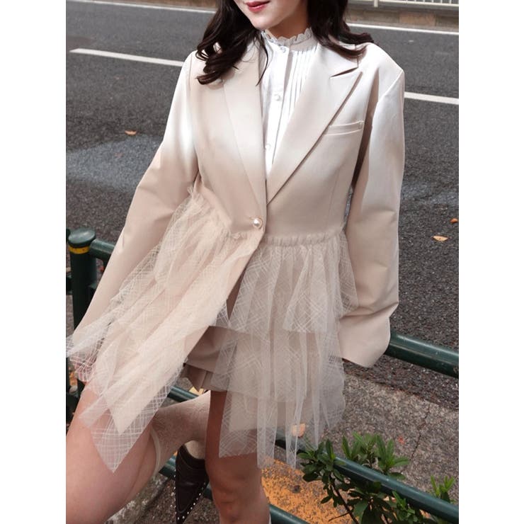 チュールティアードジャケット | CALNAMUR | 詳細画像35 