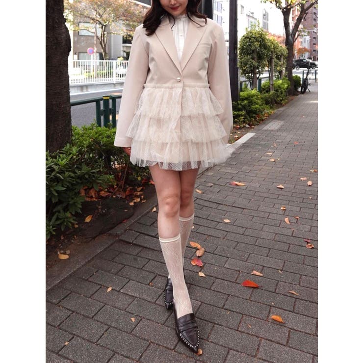 チュールティアードジャケット | CALNAMUR | 詳細画像36 