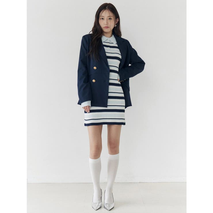 ダブルブレストペプラムジャケット | CALNAMUR | 詳細画像24 