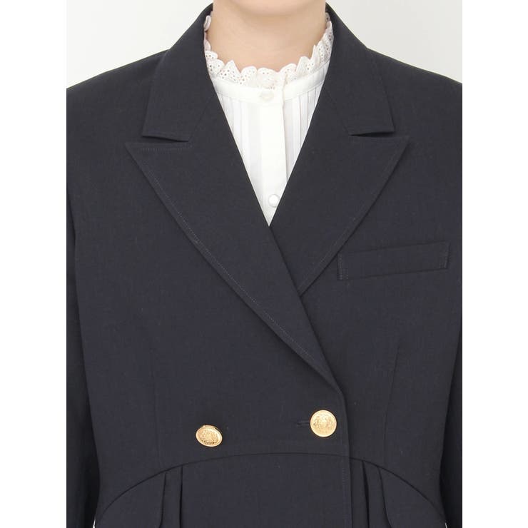 ダブルブレストペプラムジャケット | CALNAMUR | 詳細画像37 