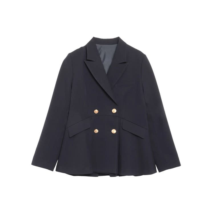 ダブルブレストペプラムジャケット | CALNAMUR | 詳細画像47 