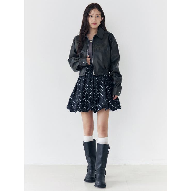 ヴィンテージフェイクレザーブルゾン | CALNAMUR | 詳細画像32 