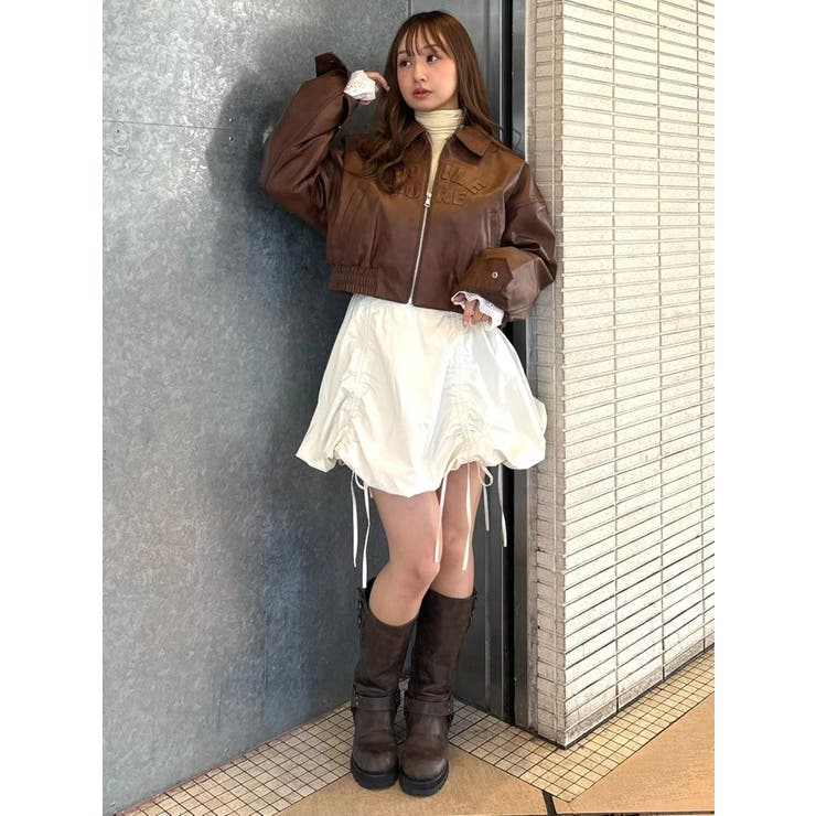 ヴィンテージフェイクレザーブルゾン | CALNAMUR | 詳細画像45 