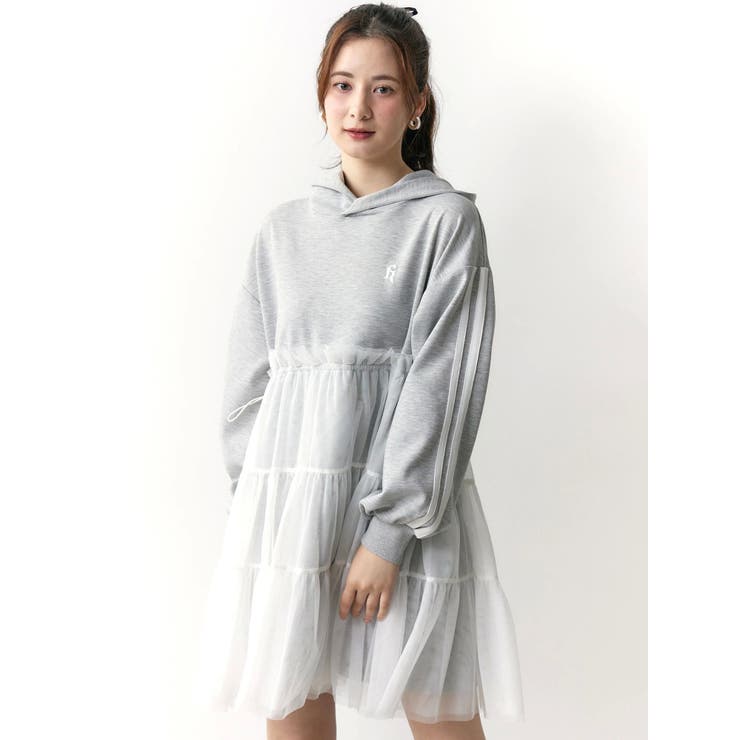 2WAYチュールオーバースウェットワンピース | CALNAMUR | 詳細画像11 