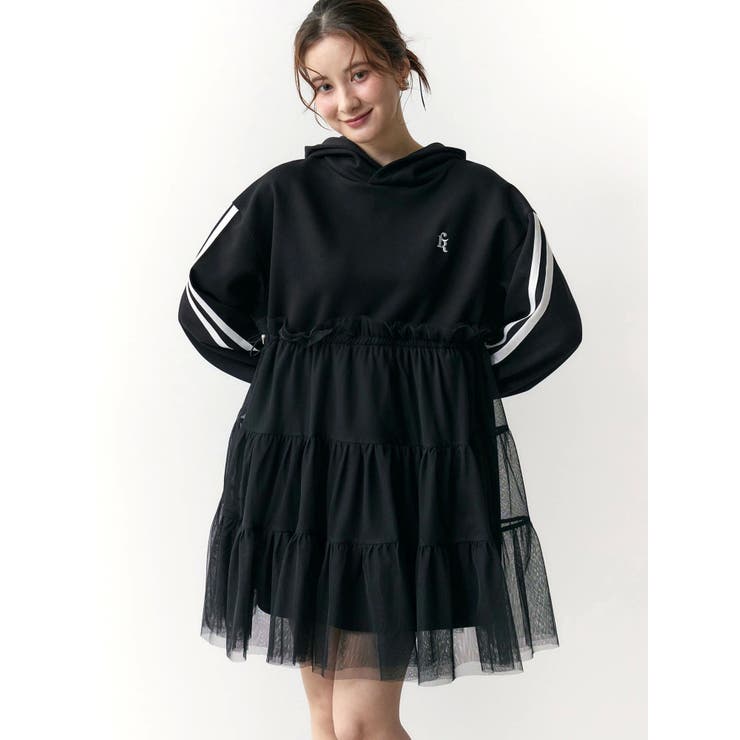 2WAYチュールオーバースウェットワンピース | CALNAMUR | 詳細画像14 