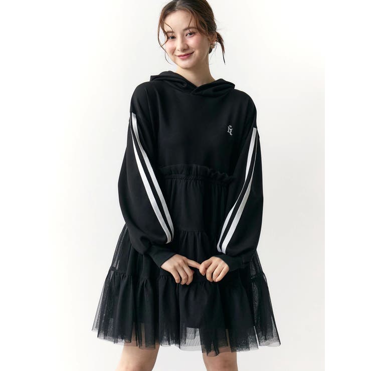 2WAYチュールオーバースウェットワンピース | CALNAMUR | 詳細画像18 