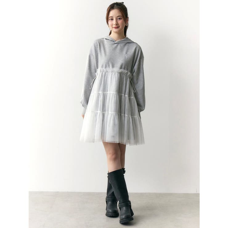 2WAYチュールオーバースウェットワンピース | CALNAMUR | 詳細画像26 