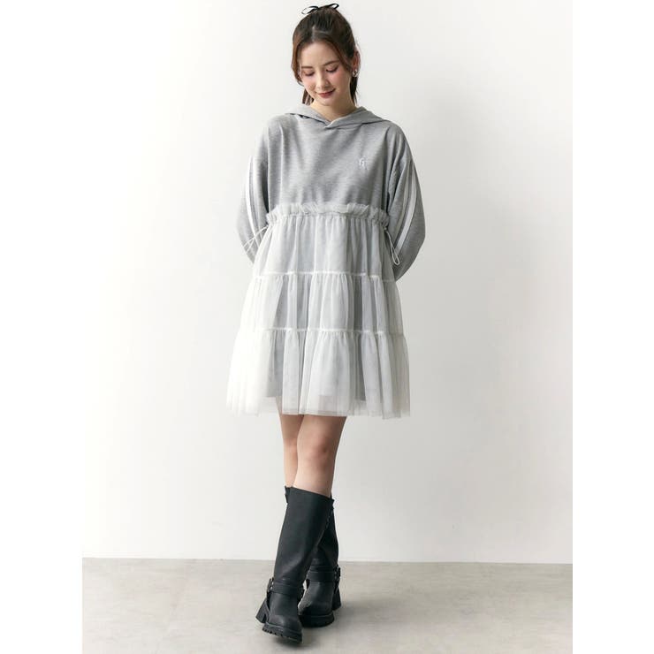 2WAYチュールオーバースウェットワンピース | CALNAMUR | 詳細画像27 