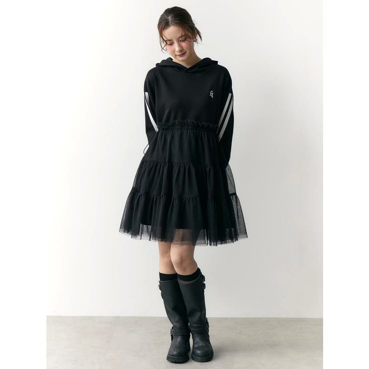 2WAYチュールオーバースウェットワンピース | CALNAMUR | 詳細画像30 